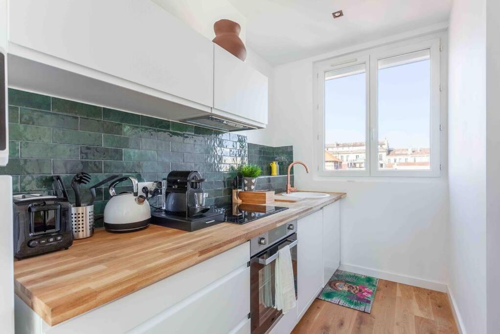 Le Lulli - Un T2 Moderne Et Epure Apartamento Marselha Exterior foto